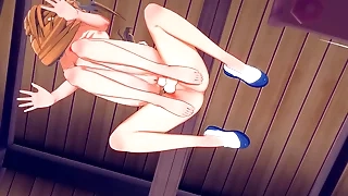Sword Deceit Online Hentai - Asuna blowjob with the addition of anal with respect to Kirito - Japanese Asian Manga Anime Jacket Lark Porn